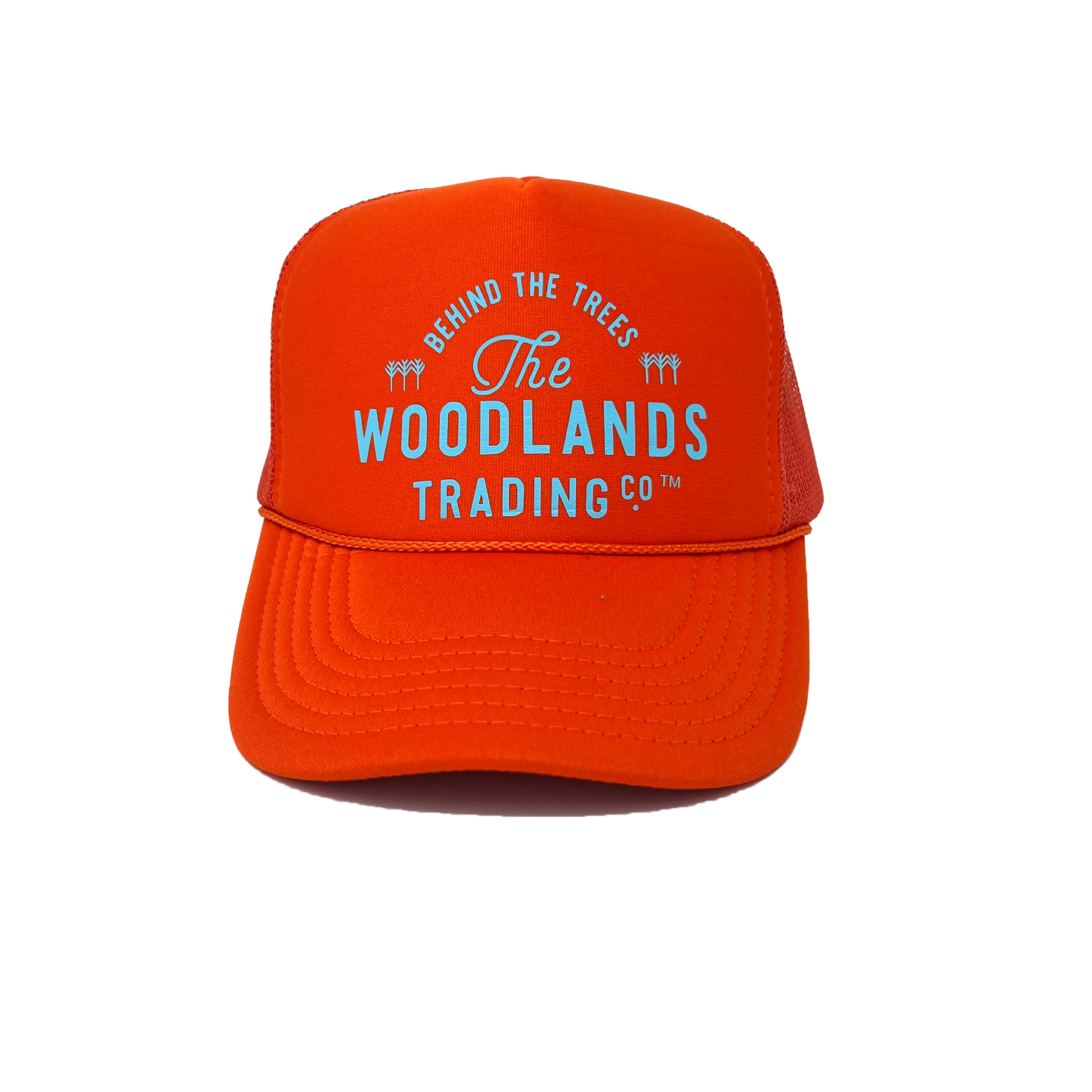 The Woodlands Vintage Tree Trucker Hat