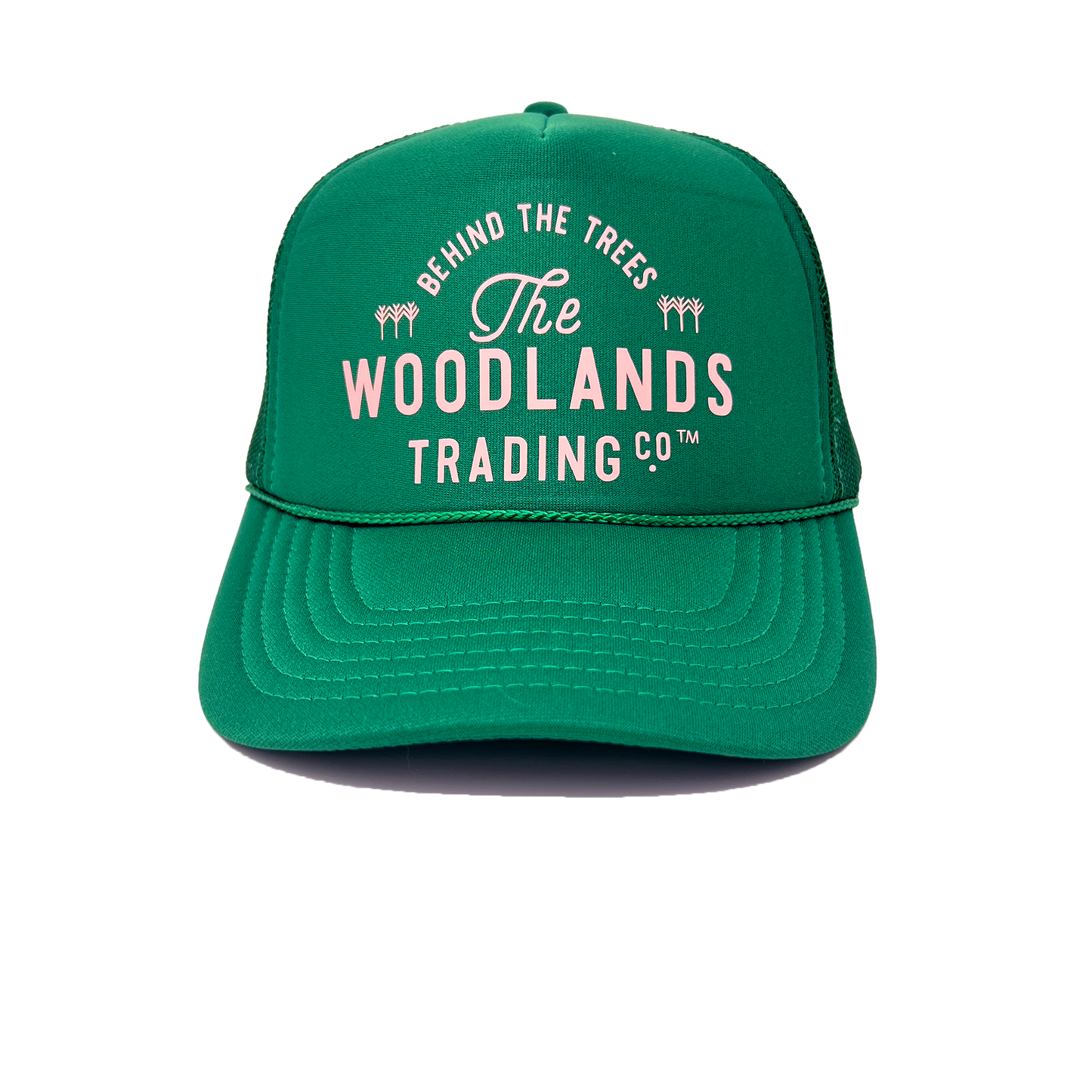 The Woodlands Vintage Tree Trucker Hat