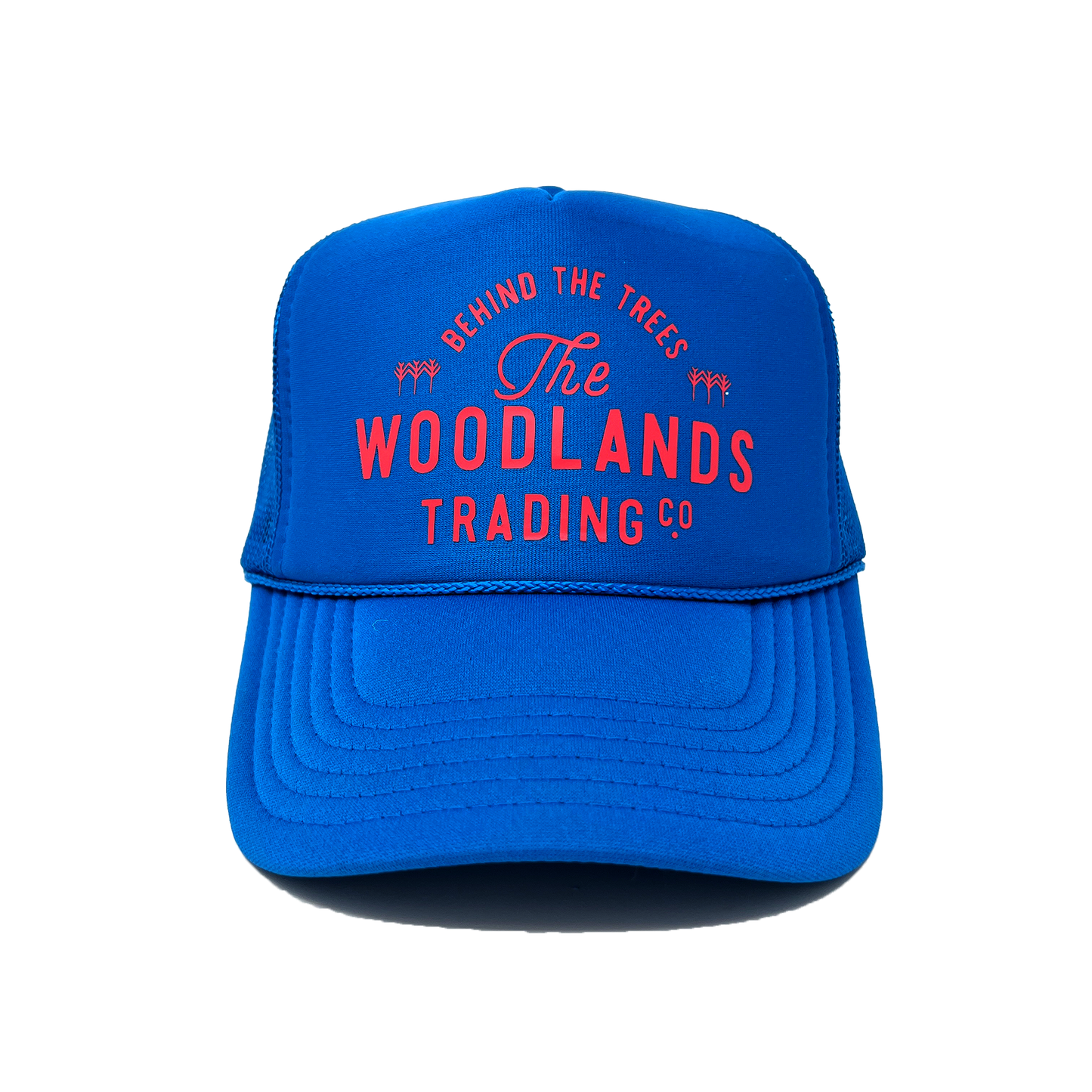 The Woodlands Vintage Tree Trucker Hat