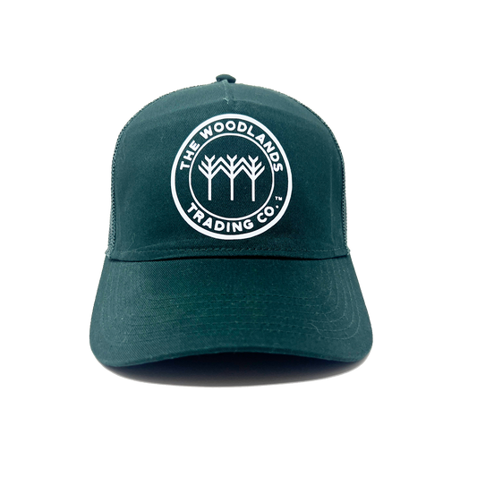 Woodlands | Cotton Twill Baseball Hat - 3 Trees Circle Logo