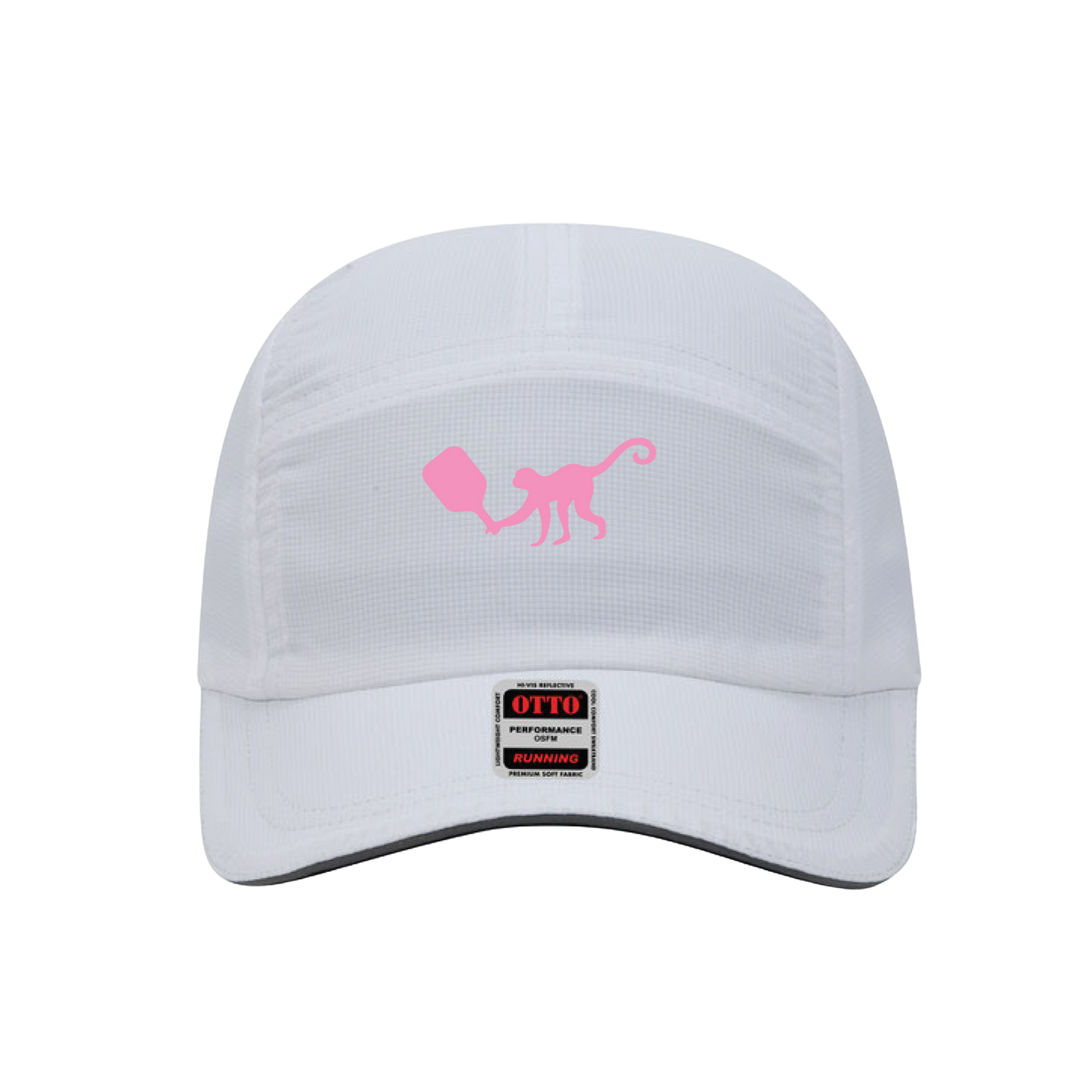 Pickleball | Performance Reflective Sport Cap | Pink Monkey