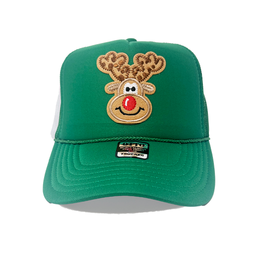 Holiday: Deer Patch Trucker Hat