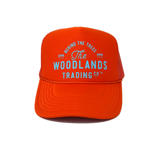 The Woodlands Vintage Tree Trucker Hat