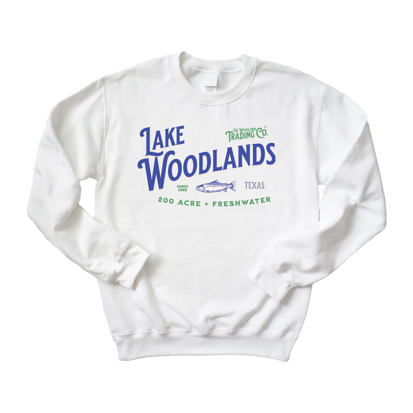 Lake Woodlands Long Sleeve Sweatshirt