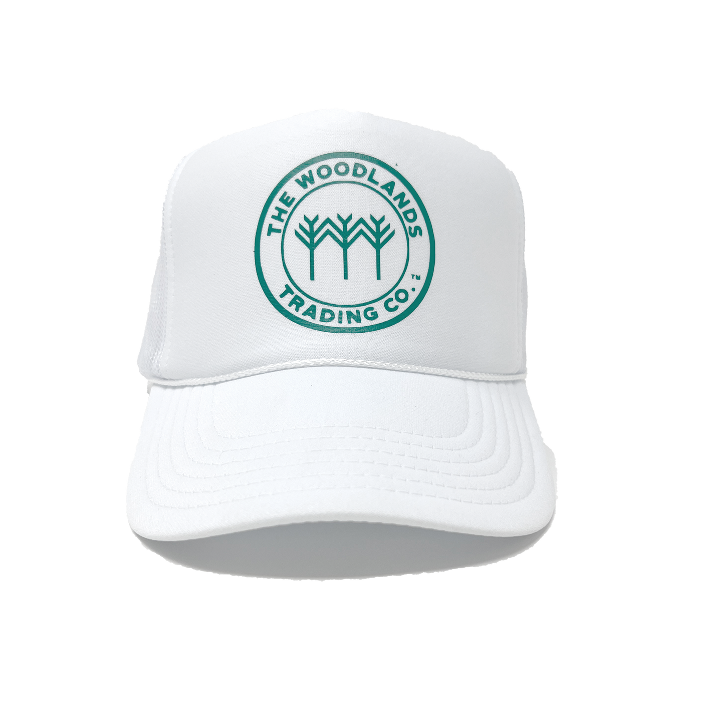 Three Trees Circle Logo Trucker Hat